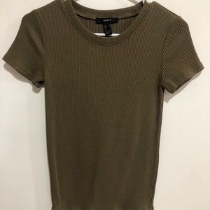 Forever21 ribbed tee